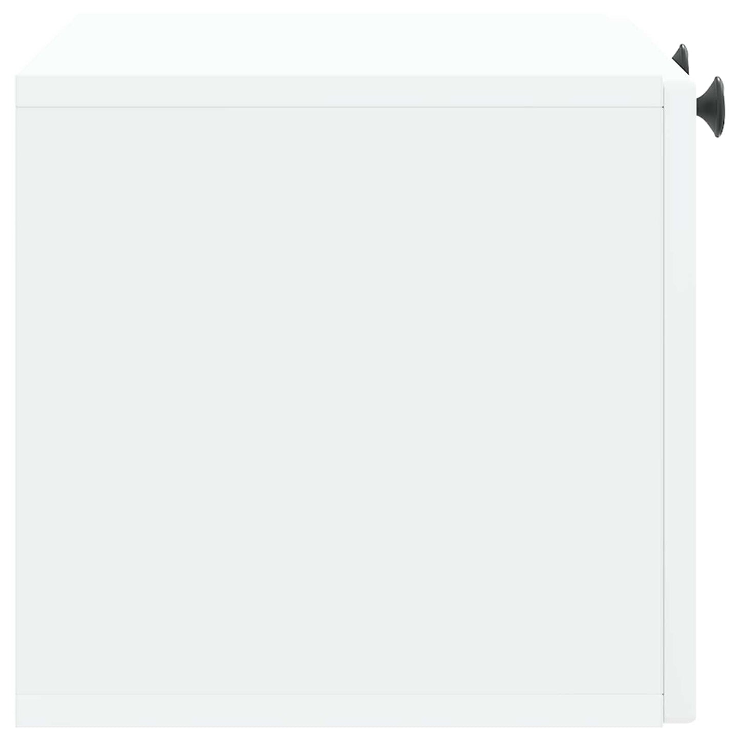 Wall-Mounted TV Cabinet White 59.5 x 31 x 30 cm Engineered Wood