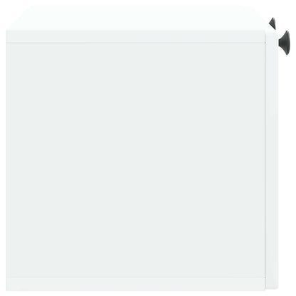 Wall-Mounted TV Cabinet White 59.5 x 31 x 30 cm Engineered Wood