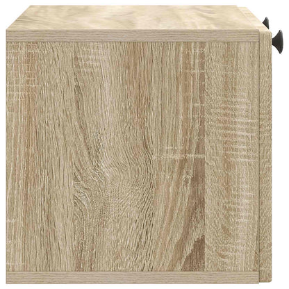 Wall-Mounted TV Cabinet Sonoma Oak 59.5 x 31 x 30 cm