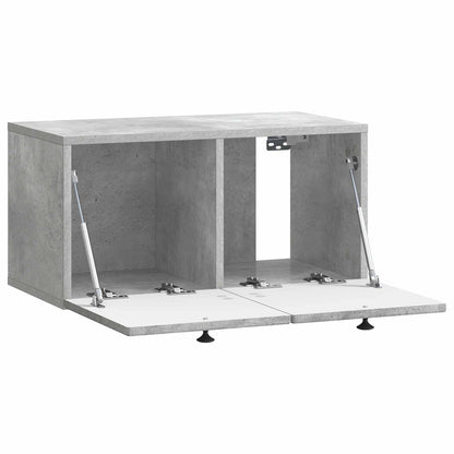 Wall-Mounted TV Cabinet Concrete Grey 59.5 x 31 x 30 cm
