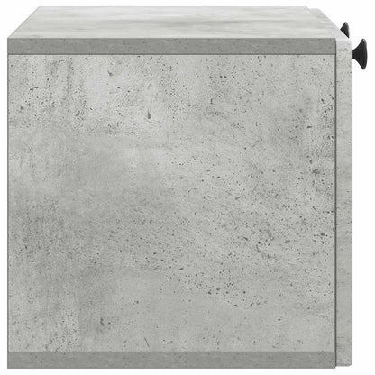 Wall-Mounted TV Cabinet Concrete Grey 59.5 x 31 x 30 cm