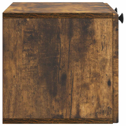 Wall-Mounted TV Cabinet Smoked Oak 59.5 x 31 x 30 cm
