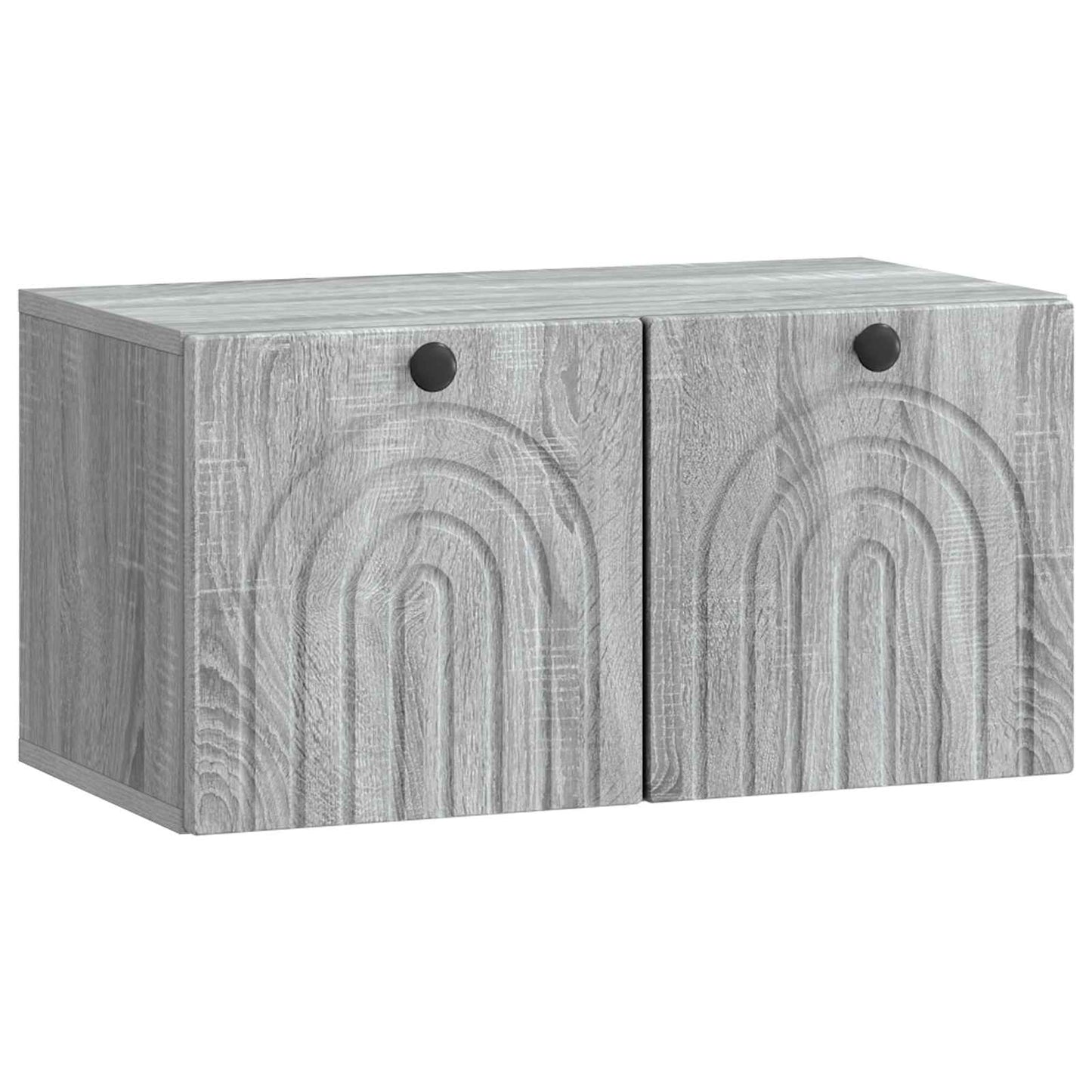 Wall-Mounted TV Cabinet Grey Sonoma 59.5 x 31 x 30 cm