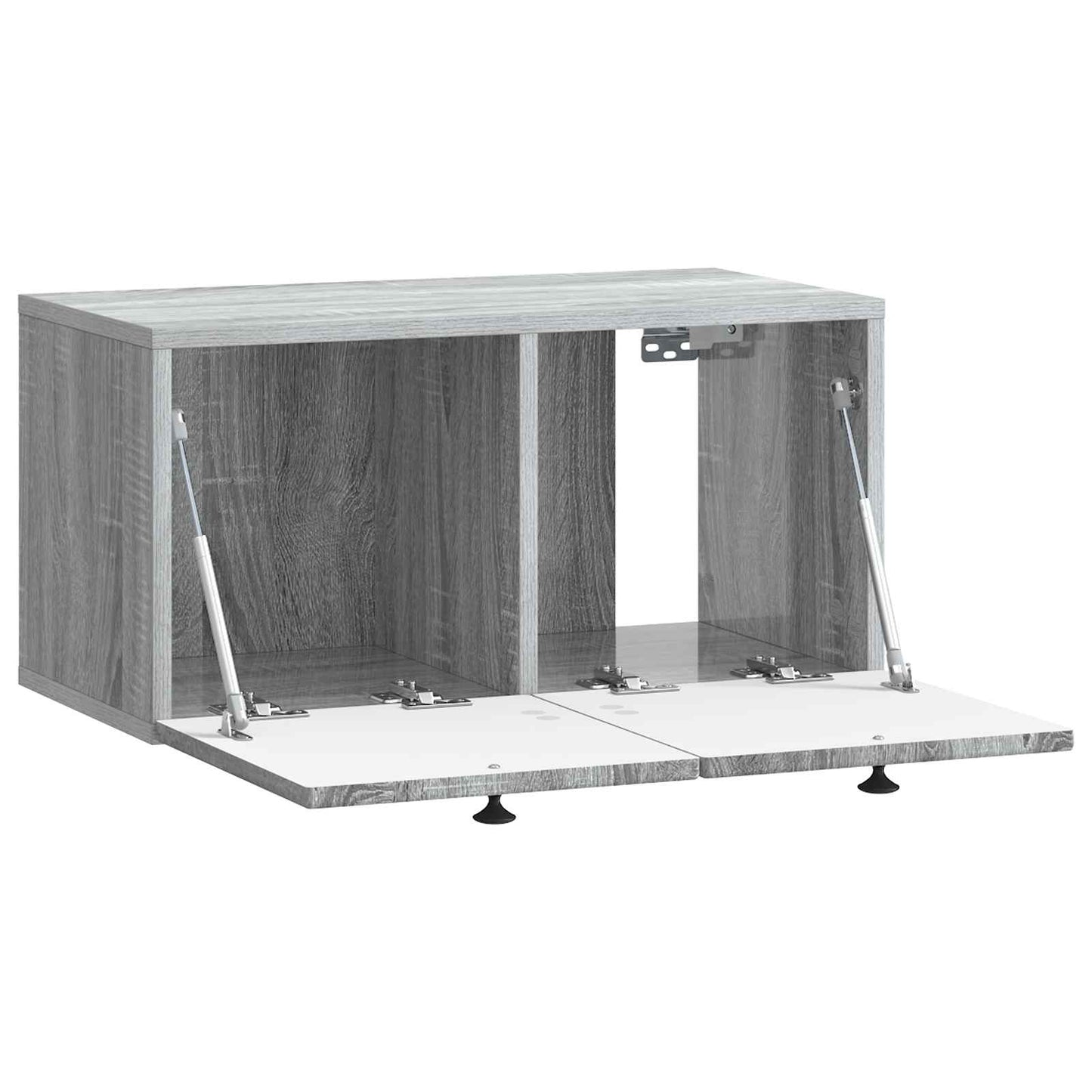 Wall-Mounted TV Cabinet Grey Sonoma 59.5 x 31 x 30 cm