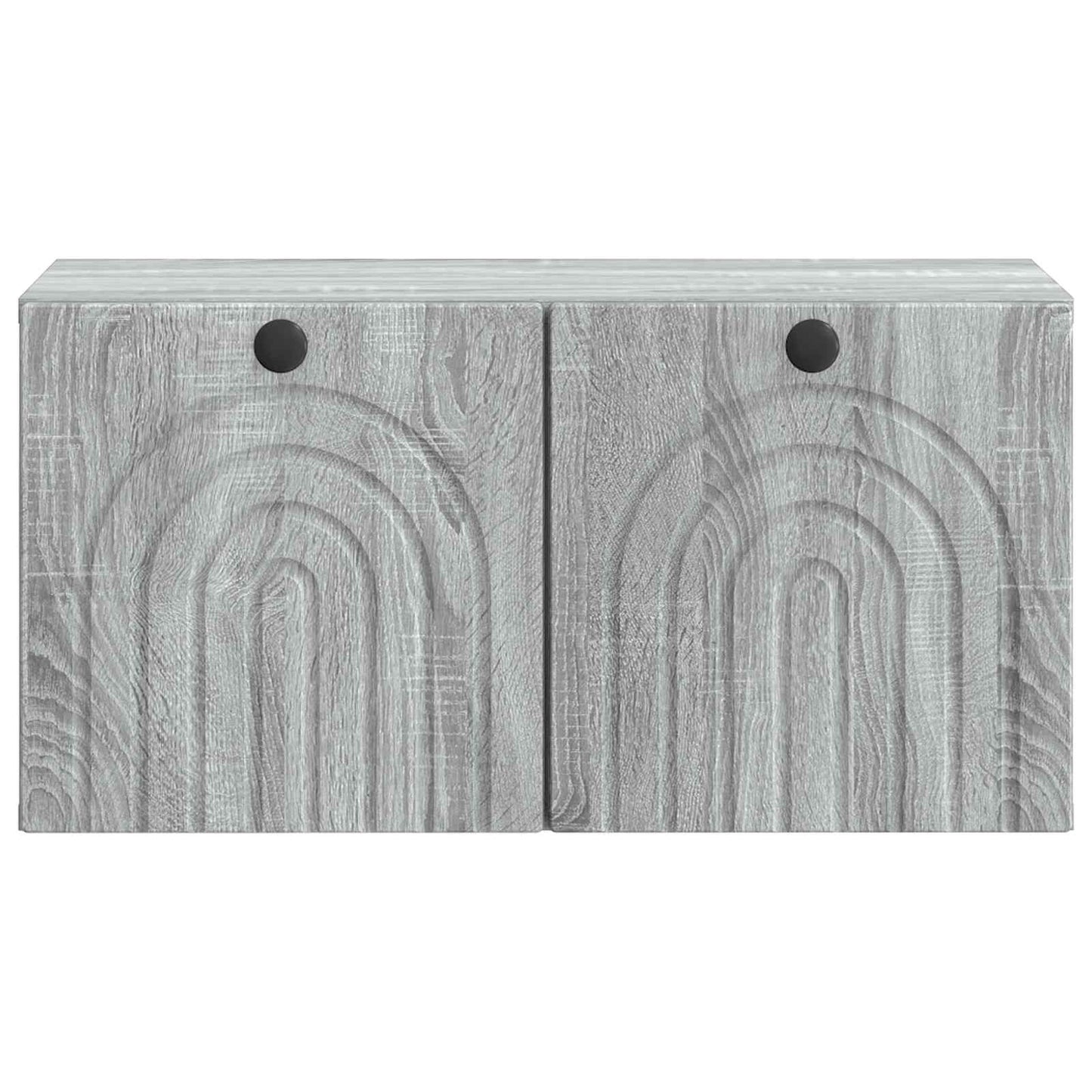 Wall-Mounted TV Cabinet Grey Sonoma 59.5 x 31 x 30 cm