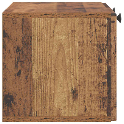 Wall-Mounted TV Cabinet Wall-mounted Old Wood 59.5 x 31 x 30 cm