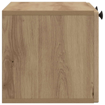 Wall-Mounted TV Cabinet Artisan Oak 59.5 x 31 x 30 cm