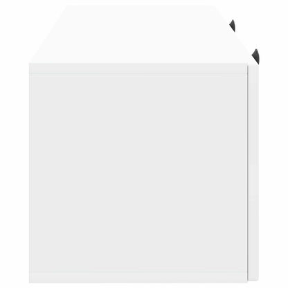 Wall-Mounted TV Cabinet White 78.5 x 31 x 30 cm Engineered Wood