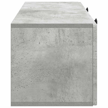 Wall-Mounted TV Cabinet Concrete Grey 78.5 x 31 x 30 cm