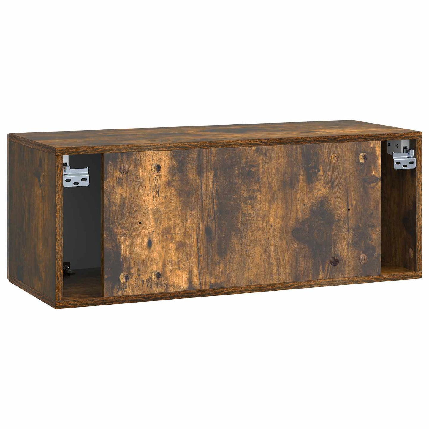 Wall-Mounted TV Cabinet Smoked Oak 78.5 x 31 x 30 cm