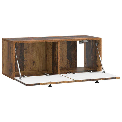 Wall-Mounted TV Cabinet Wall-mounted Old Wood 78.5 x 31 x 30 cm