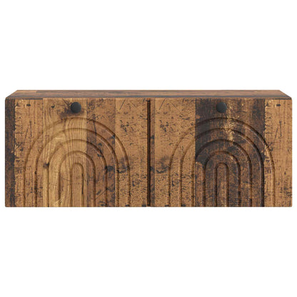 Wall-Mounted TV Cabinet Wall-mounted Old Wood 78.5 x 31 x 30 cm