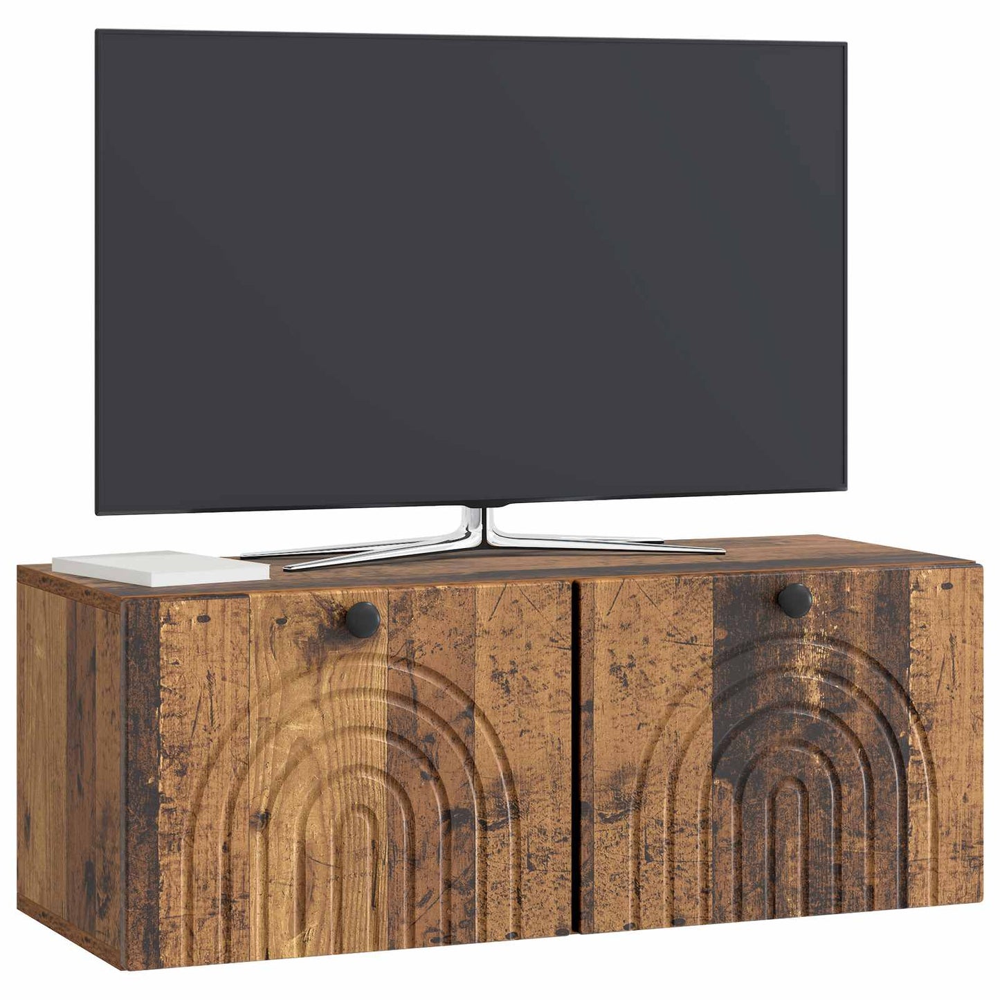 Wall-Mounted TV Cabinet Wall-mounted Old Wood 78.5 x 31 x 30 cm