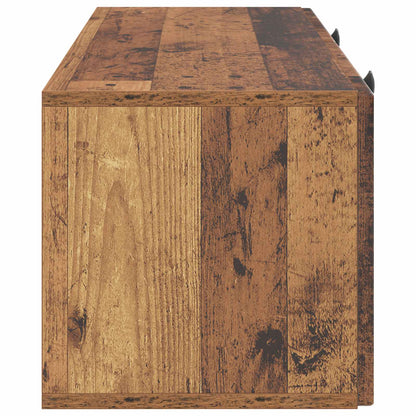 Wall-Mounted TV Cabinet Wall-mounted Old Wood 78.5 x 31 x 30 cm
