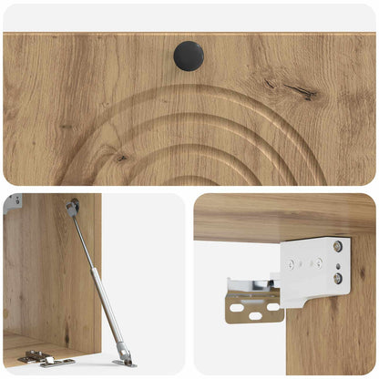 Wall-Mounted TV Cabinet Artisan Oak 78.5 x 31 x 30 cm