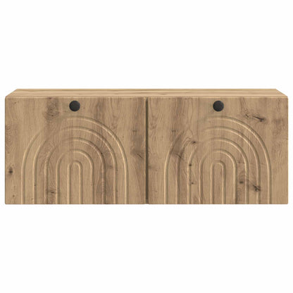 Wall-Mounted TV Cabinet Artisan Oak 78.5 x 31 x 30 cm