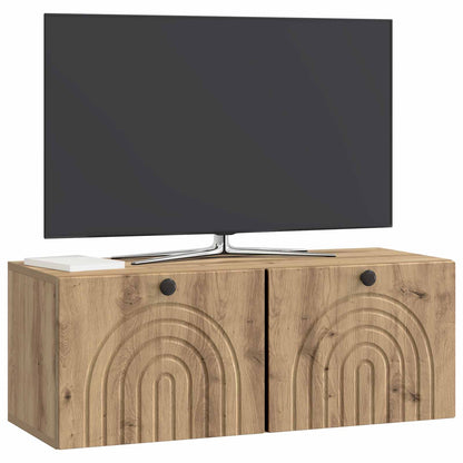 Wall-Mounted TV Cabinet Artisan Oak 78.5 x 31 x 30 cm