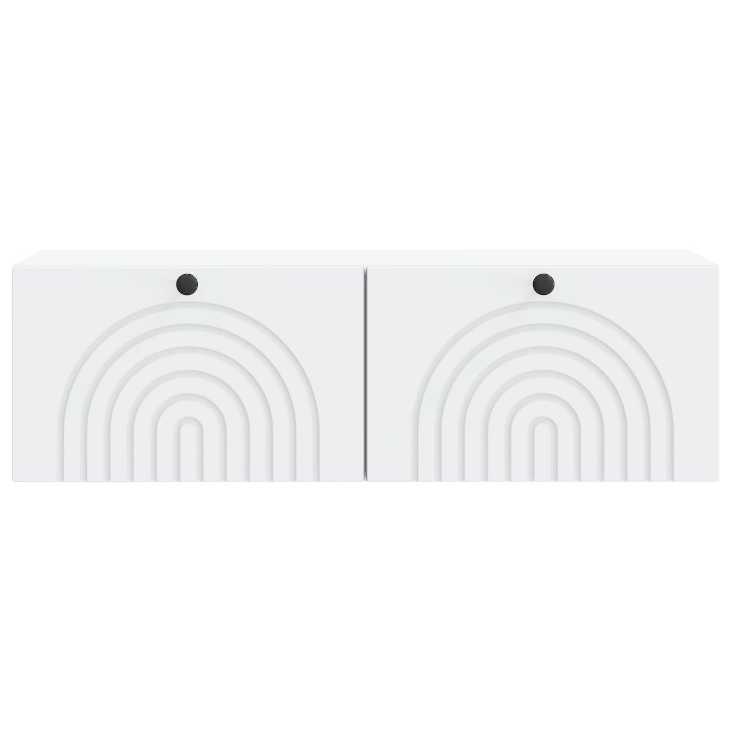 Wall-Mounted TV Cabinet White 98 x 31 x 30 cm Engineered Wood