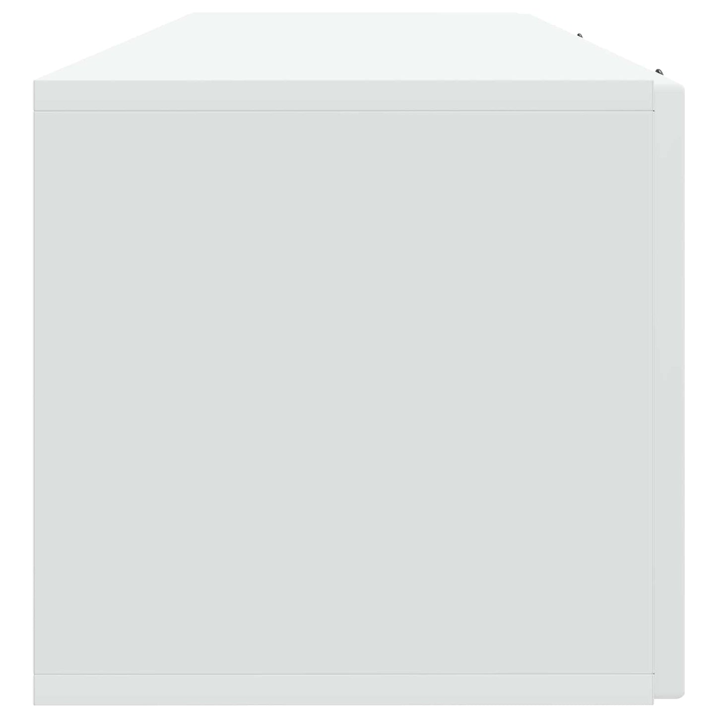 Wall-Mounted TV Cabinet White 98 x 31 x 30 cm Engineered Wood