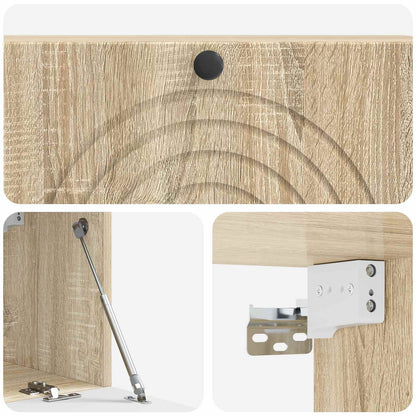 Wall-Mounted TV Cabinet Wall-mounted Sonoma Oak 98 x 31 x 30 cm