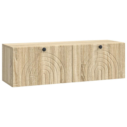 Wall-Mounted TV Cabinet Wall-mounted Sonoma Oak 98 x 31 x 30 cm