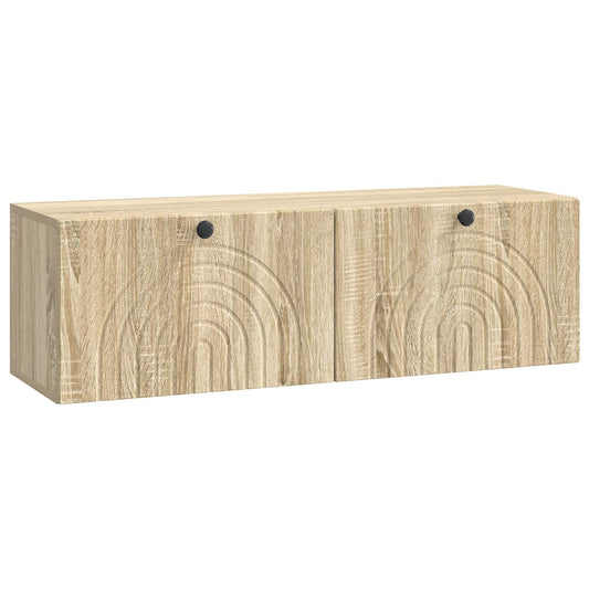 Wall-Mounted TV Cabinet Wall-mounted Sonoma Oak 98 x 31 x 30 cm