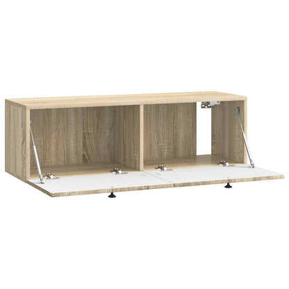 Wall-Mounted TV Cabinet Wall-mounted Sonoma Oak 98 x 31 x 30 cm