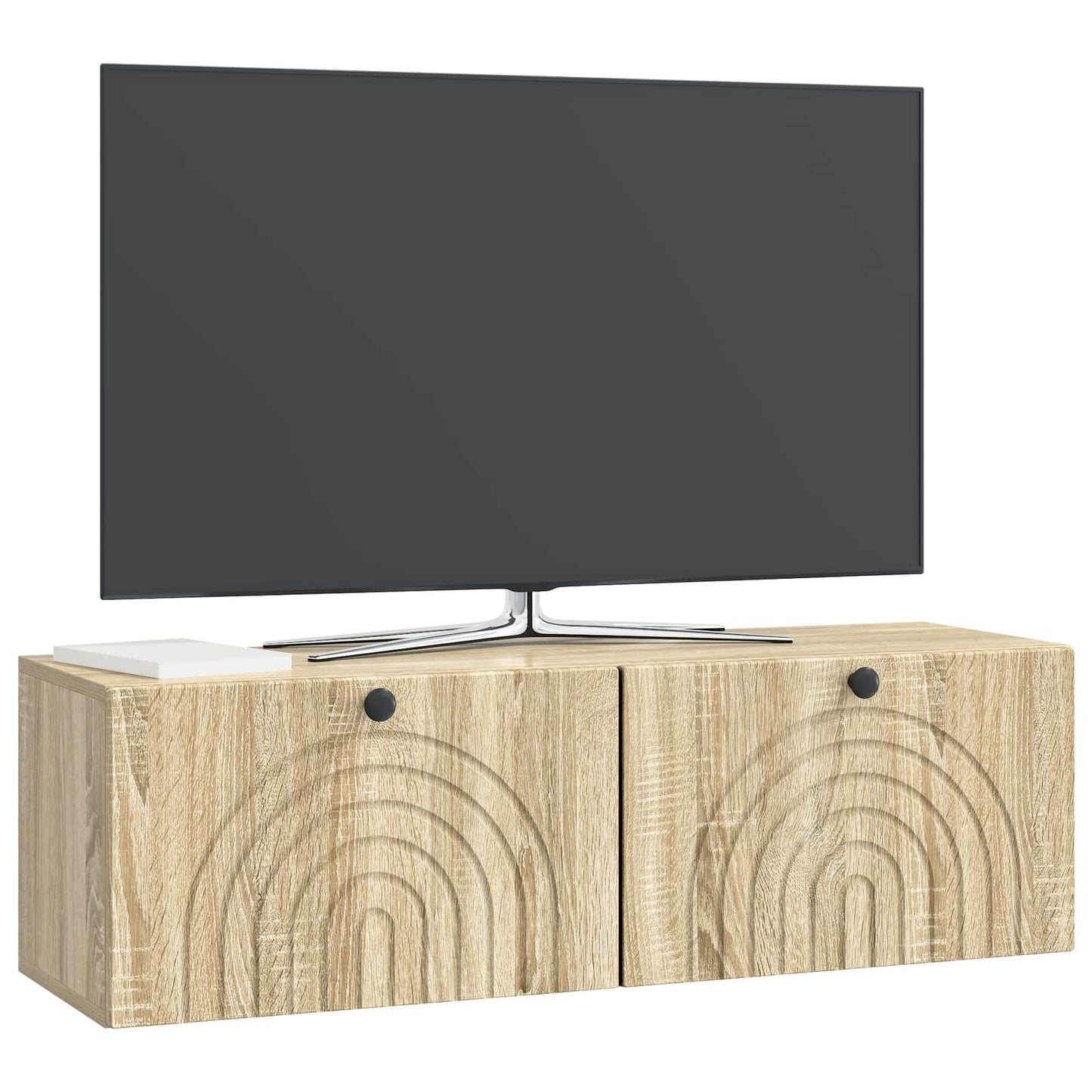 Wall-Mounted TV Cabinet Wall-mounted Sonoma Oak 98 x 31 x 30 cm