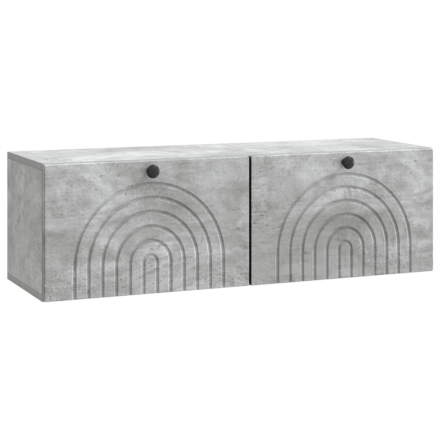 Wall-Mounted TV Cabinet Concrete Grey 98 x 31 x 30 cm