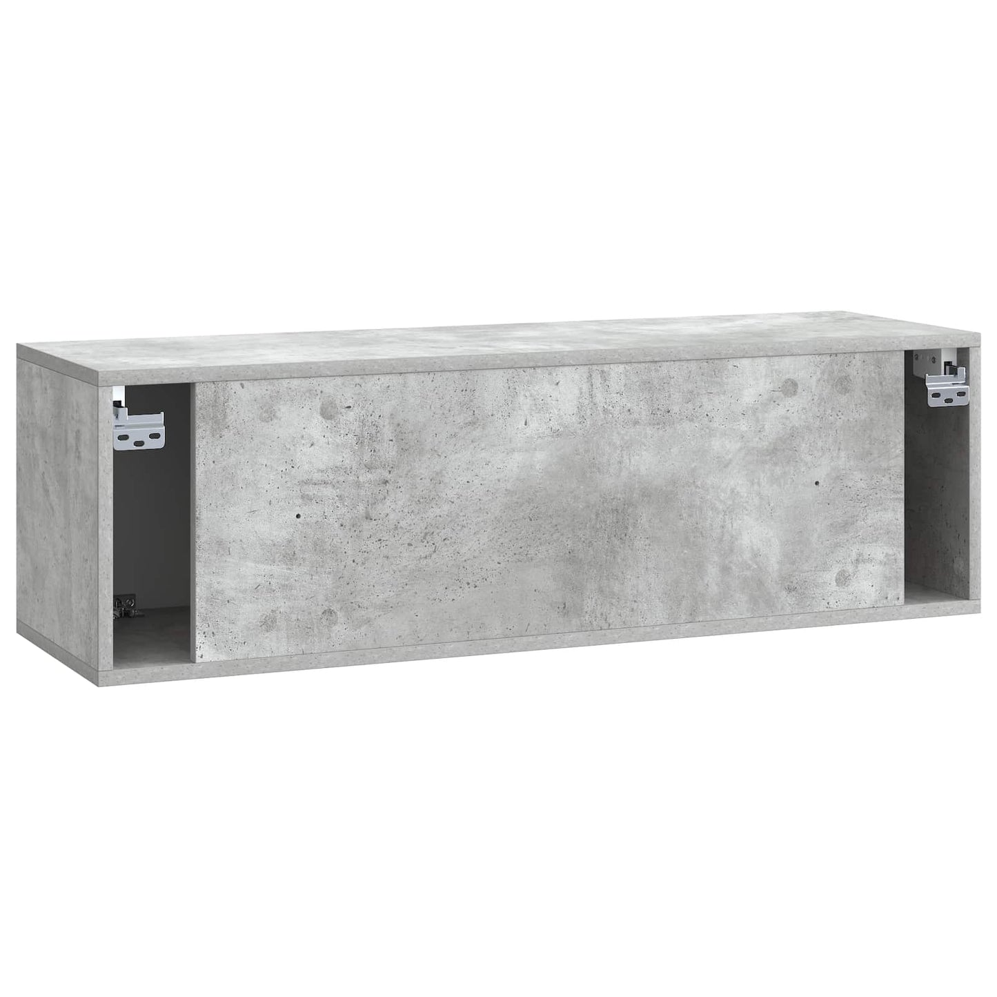 Wall-Mounted TV Cabinet Concrete Grey 98 x 31 x 30 cm