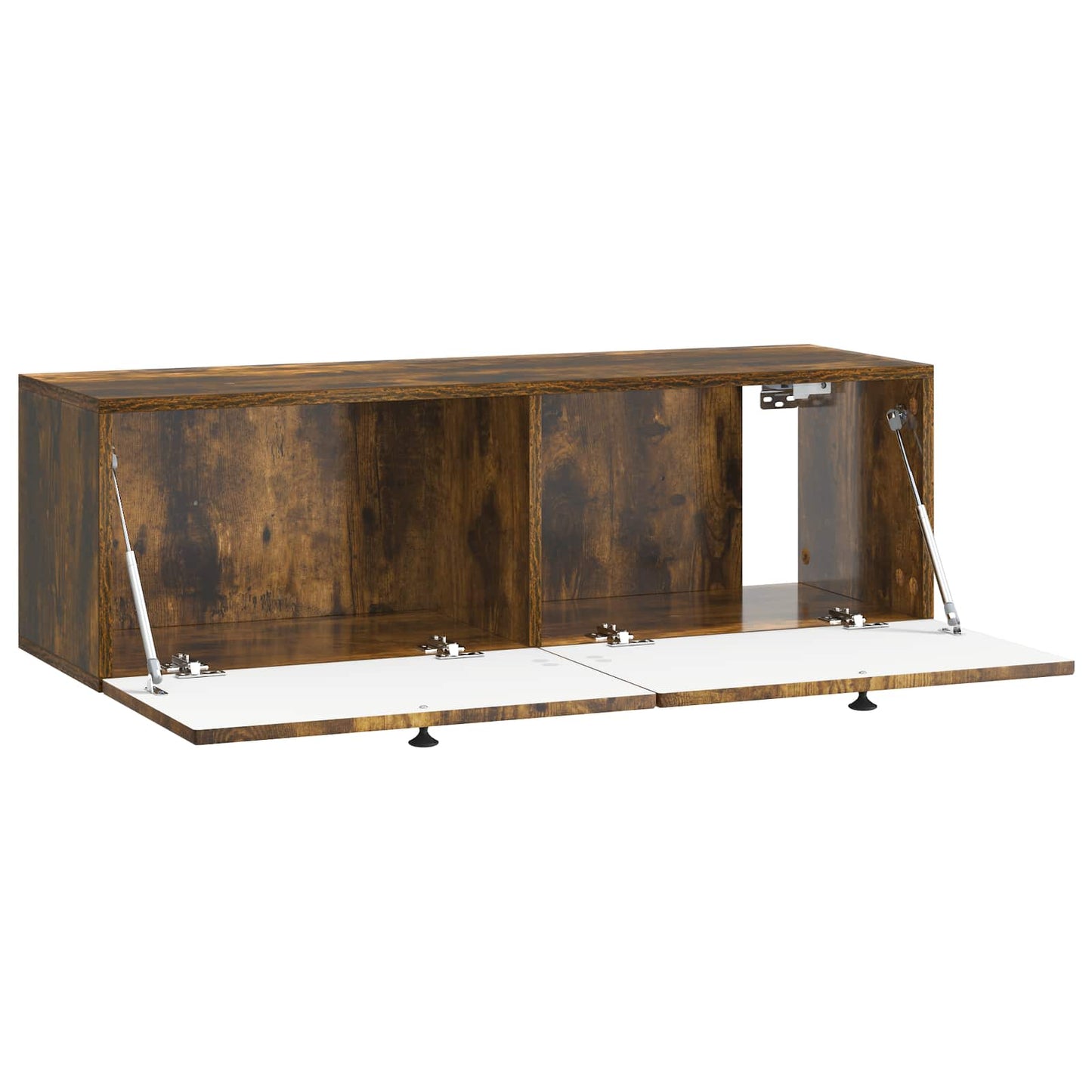 Wall-Mounted TV Cabinet Wall-mounted Smoked Oak 98 x 31 x 30 cm