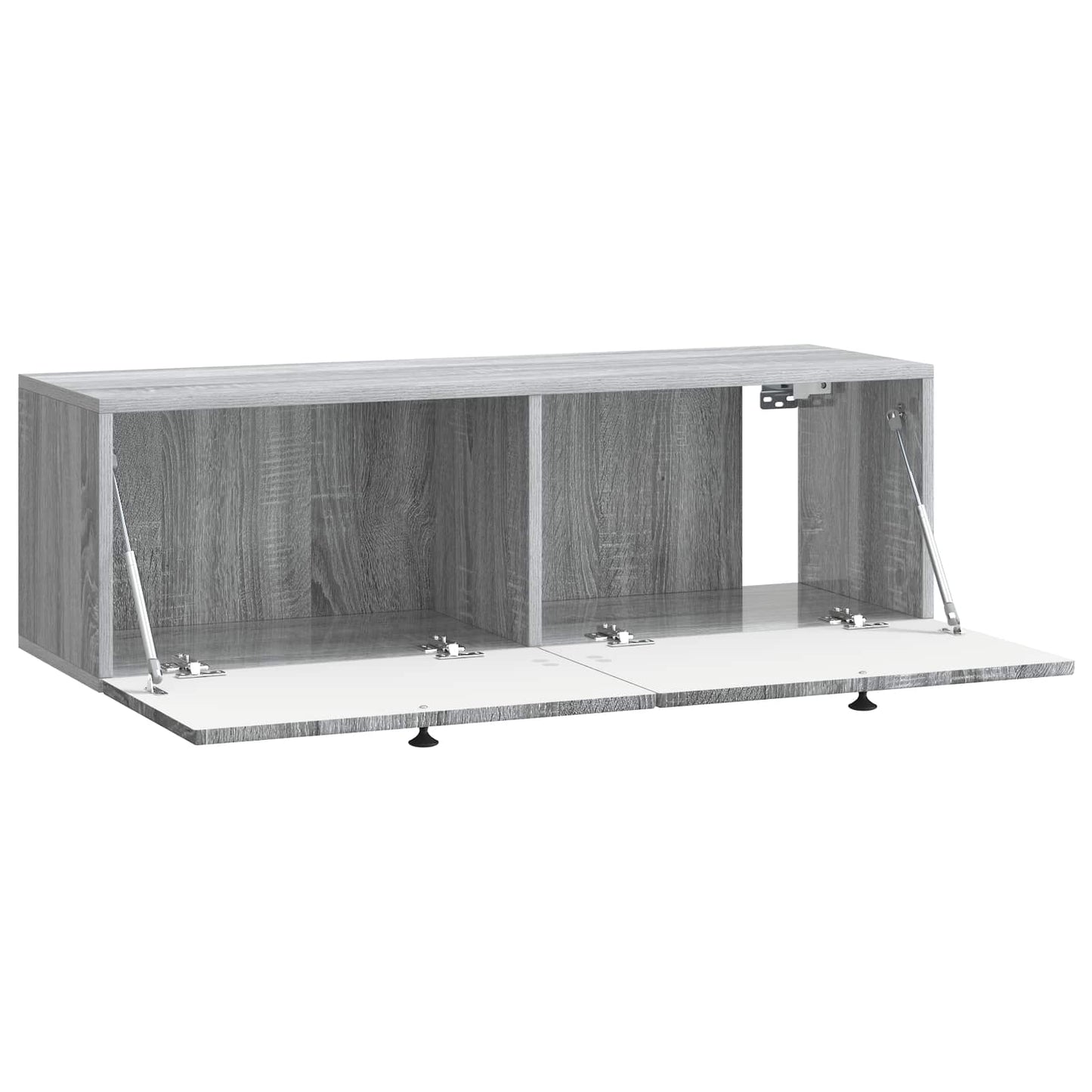 Wall-Mounted TV Cabinet Grey Sonoma 98 x 31 x 30 cm