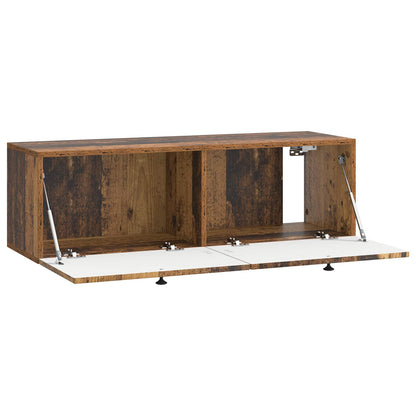 Wall-Mounted TV Cabinet Wall-mounted Old Wood 98 x 31 x 30 cm