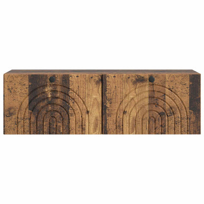 Wall-Mounted TV Cabinet Wall-mounted Old Wood 98 x 31 x 30 cm