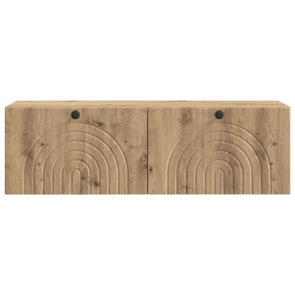 Wall-Mounted TV Cabinet Artisan Oak 98 x 31 x 30 cm