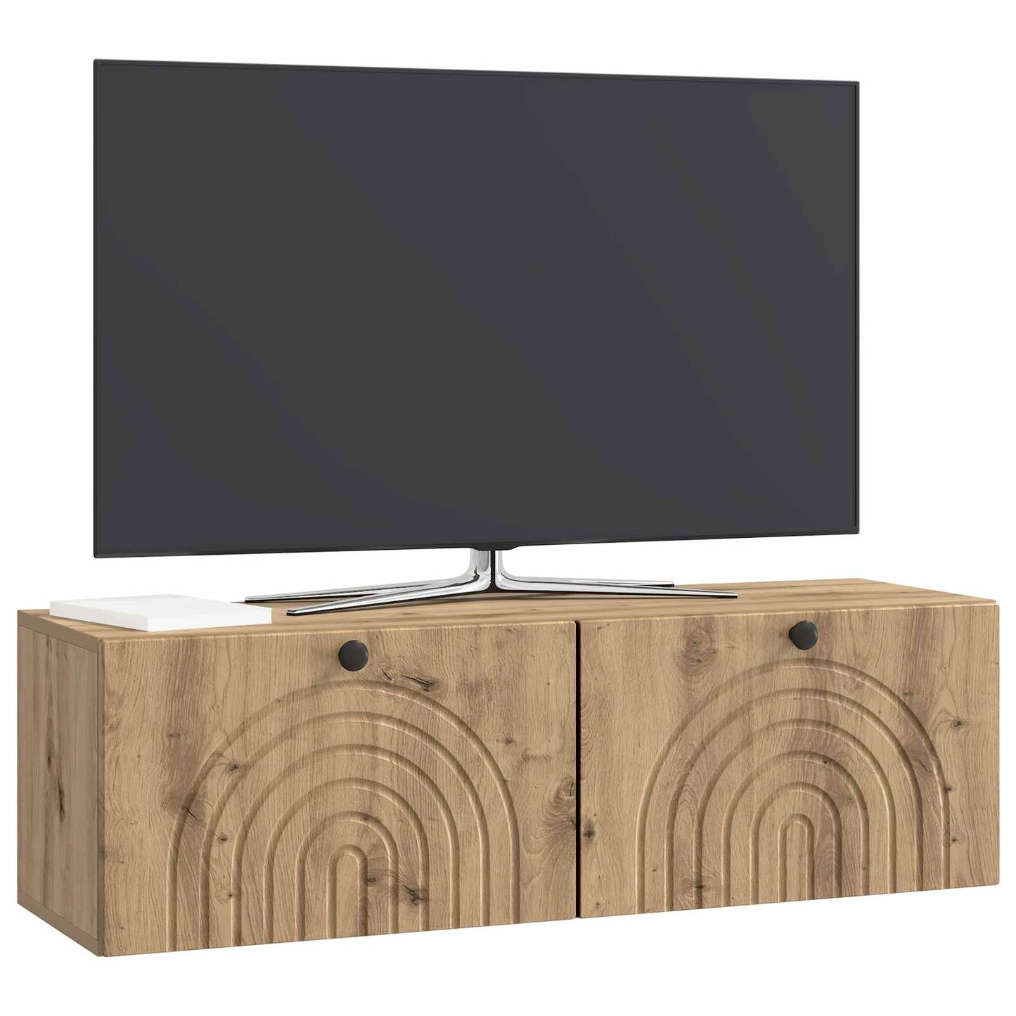 Wall-Mounted TV Cabinet Artisan Oak 98 x 31 x 30 cm