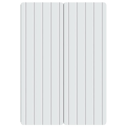 Wall-Mounted Cabinet White 66 x 34.5 x 92 cm Engineered Wood