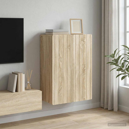 Wall-Mounted Cabinet Sonoma Oak 66 x 34.5 x 92 cm