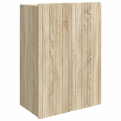 Wall-Mounted Cabinet Sonoma Oak 66 x 34.5 x 92 cm