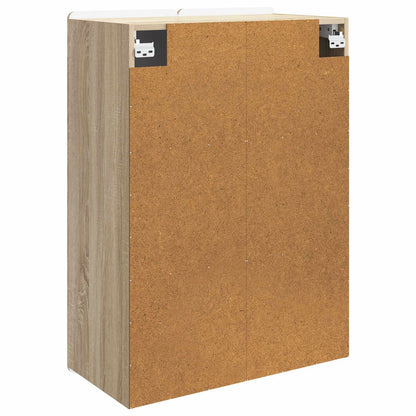 Wall-Mounted Cabinet Sonoma Oak 66 x 34.5 x 92 cm