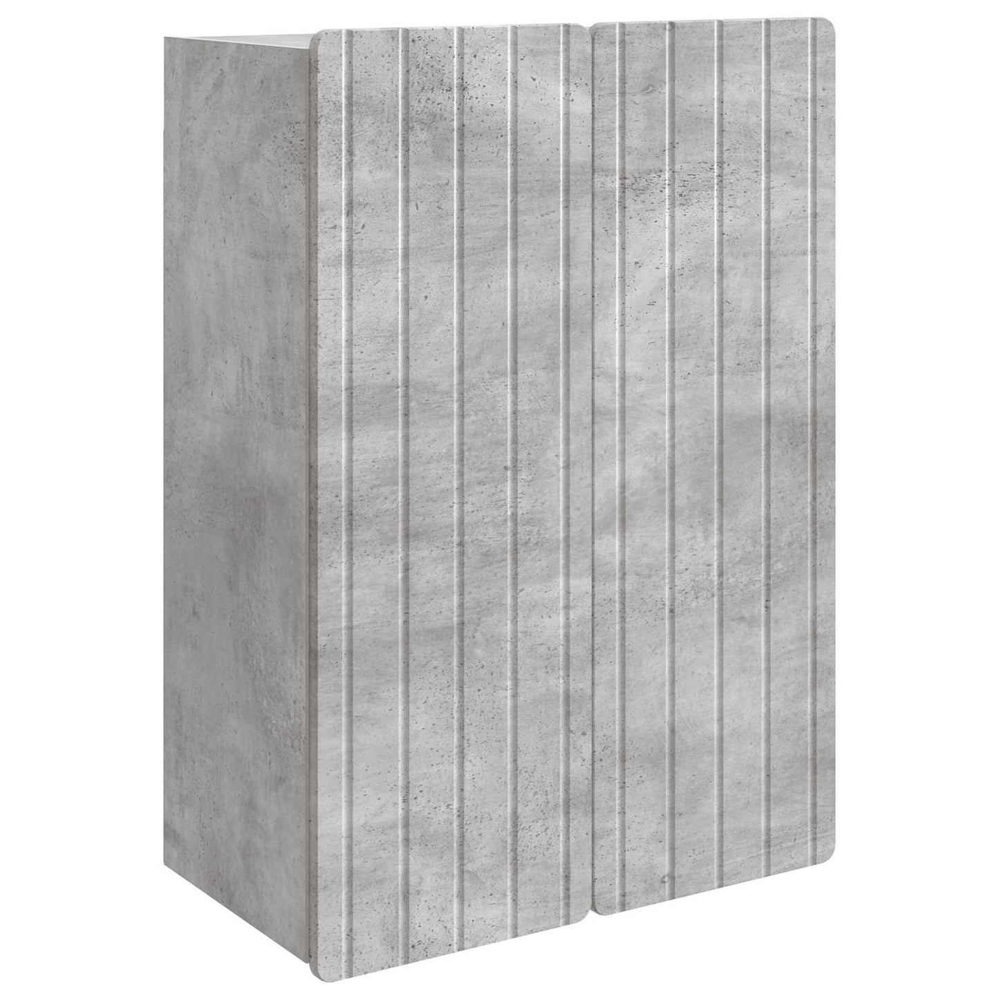 Wall-Mounted Cabinet Concrete Grey 66 x 34.5 x 92 cm