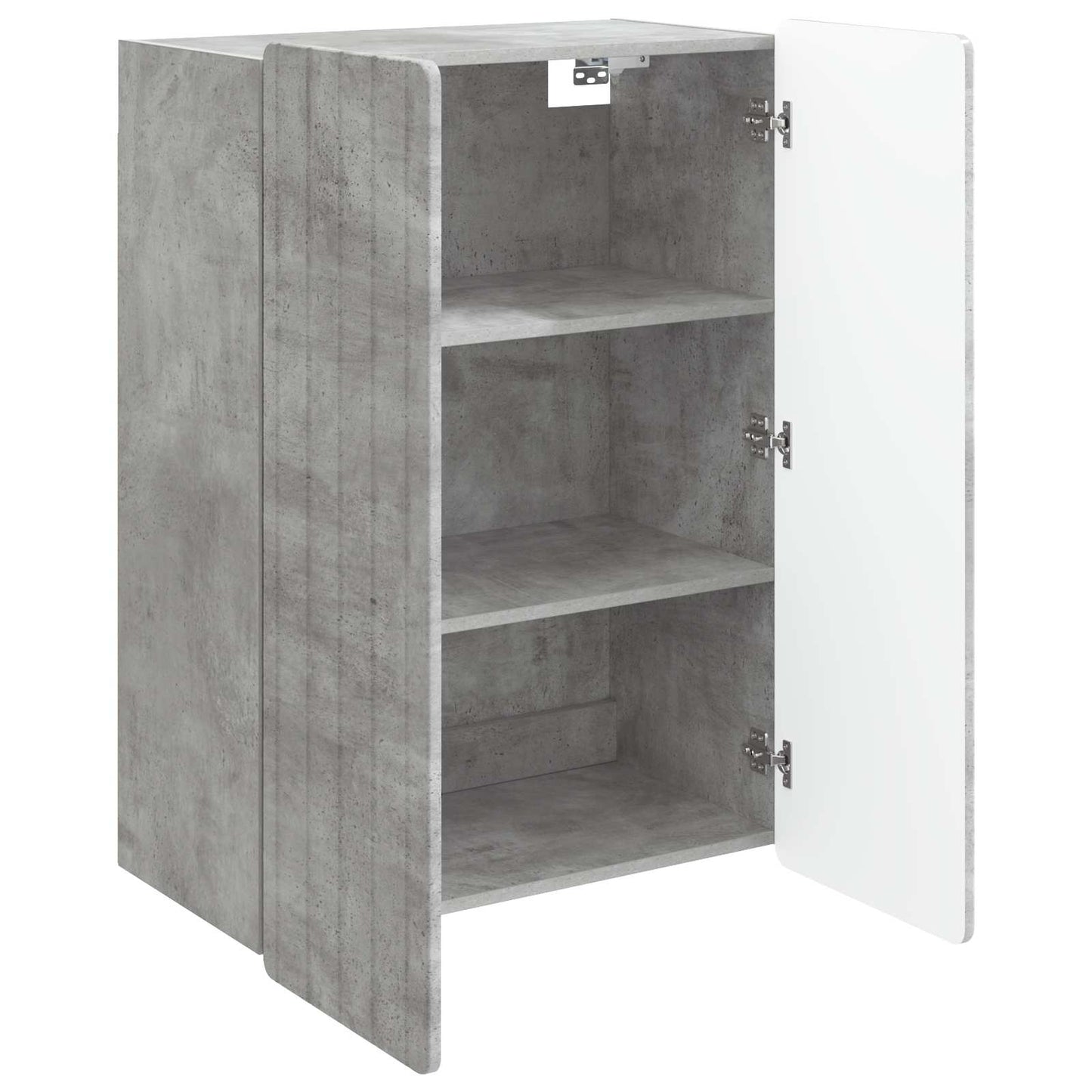 Wall-Mounted Cabinet Concrete Grey 66 x 34.5 x 92 cm