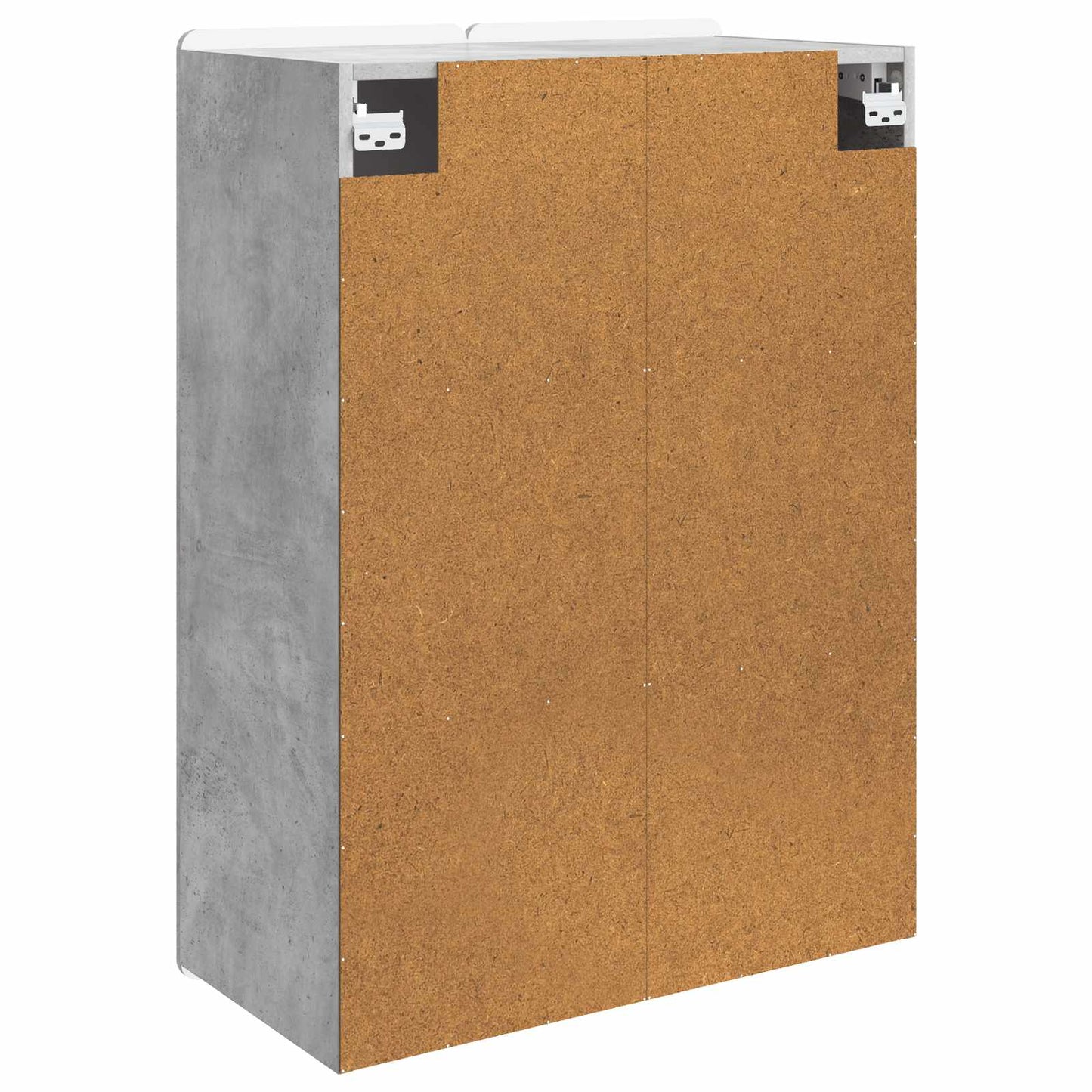 Wall-Mounted Cabinet Concrete Grey 66 x 34.5 x 92 cm