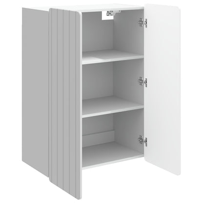 Wall-Mounted Cabinet High Gloss White 66 x 34.5 x 92 cm