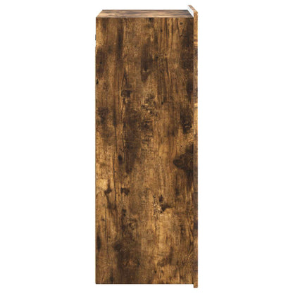 Wall-Mounted Cabinet Smoked Oak 66 x 34.5 x 92 cm