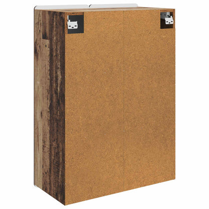 Wall-Mounted Cabinet Old Wood 66 x 34.5 x 92 cm Engineered Wood