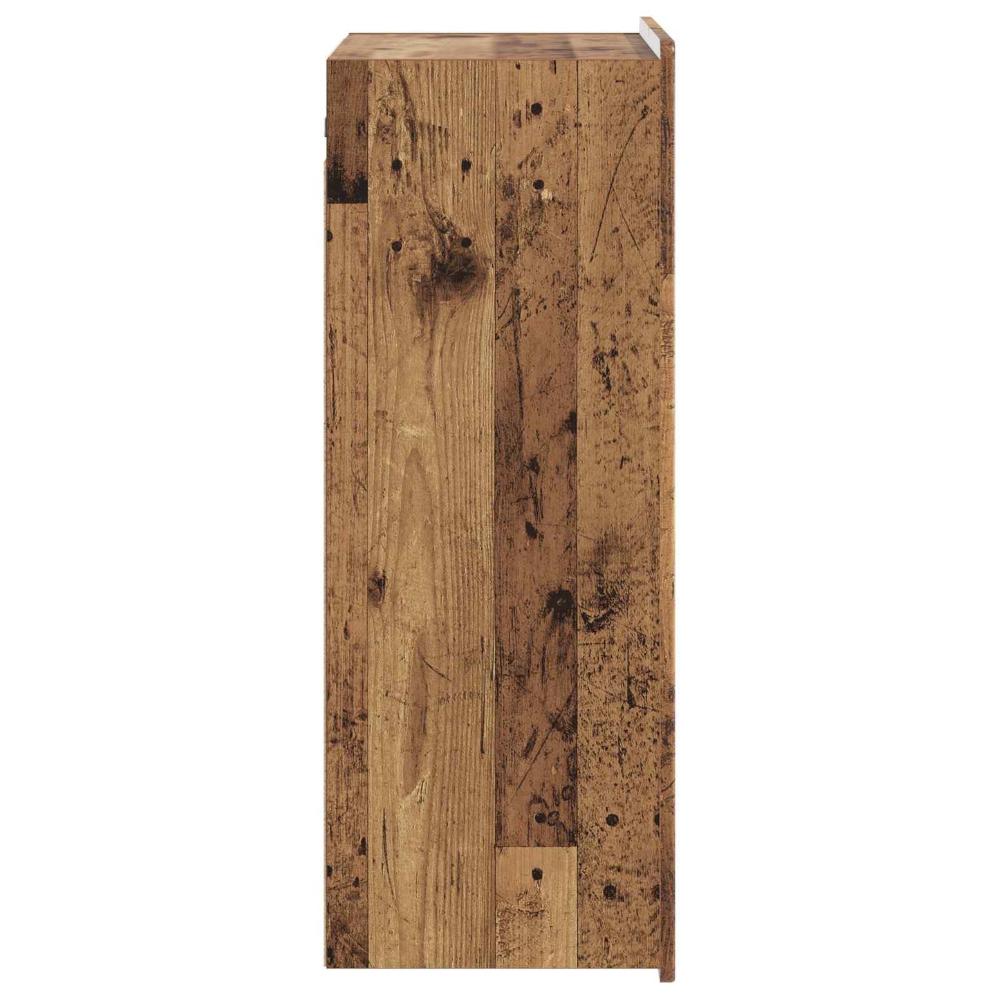 Wall-Mounted Cabinet Old Wood 66 x 34.5 x 92 cm Engineered Wood