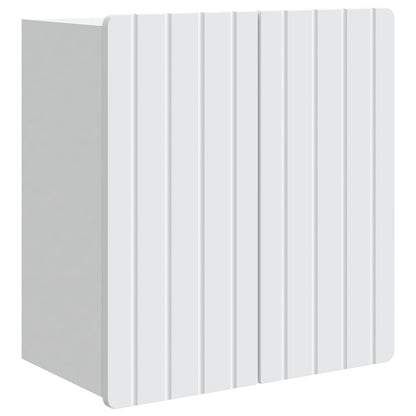 Wall-Mounted Cabinet White 59 x 31 x 64 cm Engineered Wood