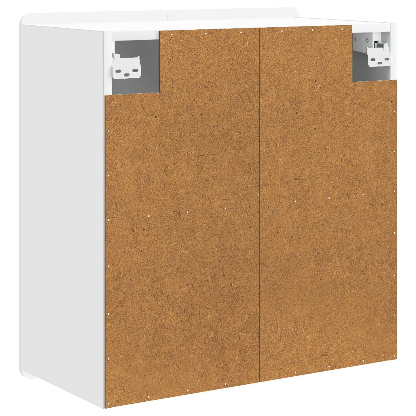 Wall-Mounted Cabinet White 59 x 31 x 64 cm Engineered Wood