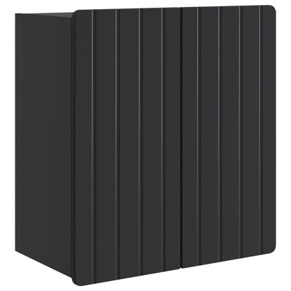 Wall-Mounted Cabinet Black 59 x 31 x 64 cm Engineered Wood